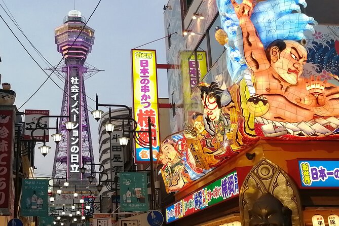 Walking Tour of Osaka's 5 Must-See Sights, with Ramen for Lunch - Stop 5: Dotonbori for Photos, Neon, and Osaka’s Food Identity